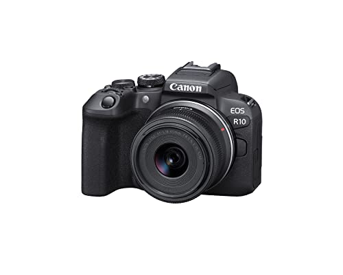 Canon EOS R10 Mirrorless Camera w/RF-S18-45mm f/4.5-6.3 is STM